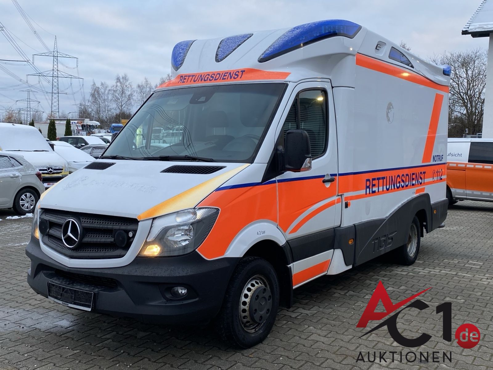 MB Sprinter 516 CDI So. KFZ Rettungswagen Koffer TIGIS